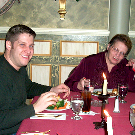 John Leary and Rose Perretta